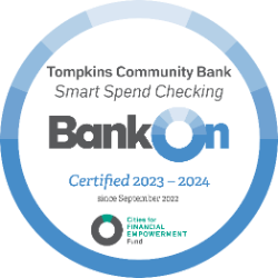 Tompkins Smart Spend Checking BankOn Certified 2023-2024